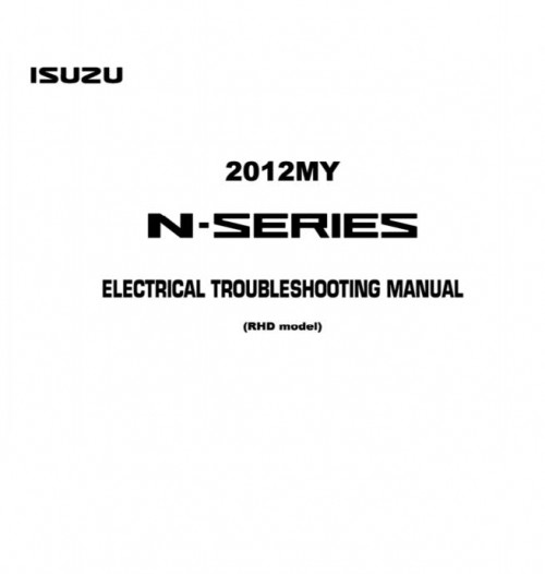 Isuzu Truck N12 E Workshop Manual