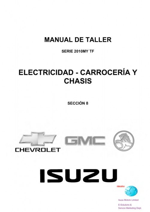 Isuzu Truck TF10 S Workshop Manual ES