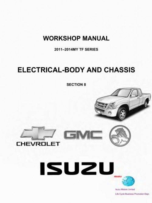 Isuzu Truck TF11 E Workshop Manual