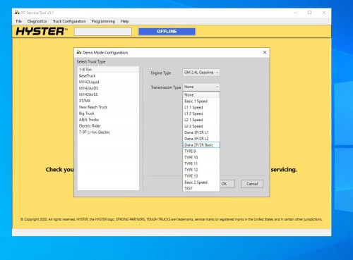 Hyster PC Service Tool v5.1 01.2023 Diagnostic Software DVD 4
