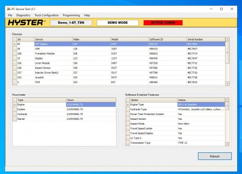 Hyster PC Service Tool v5.1 01.2023 Diagnostic Software DVD 8