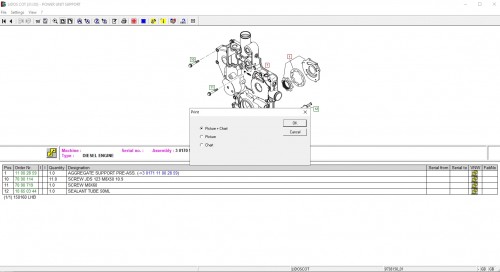 Liebherr Lidos Offline COT Diesel Engine 03.2022 Spare Parts Catalog Service Information DVD 10