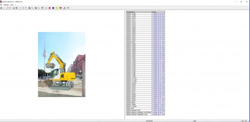 Liebherr Lidos Offline LBH LFR LHB LWT 03.2022 Spare Parts Catalog DVD 6