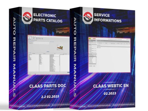 Claas Parts Doc and WebTIC 02.2023 Electronic Parts Catalog, Service Information, Operator and Repai