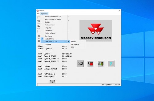 Massey Ferguson Wintest V2.20.10 2018 Diagnostic Software DVD 6