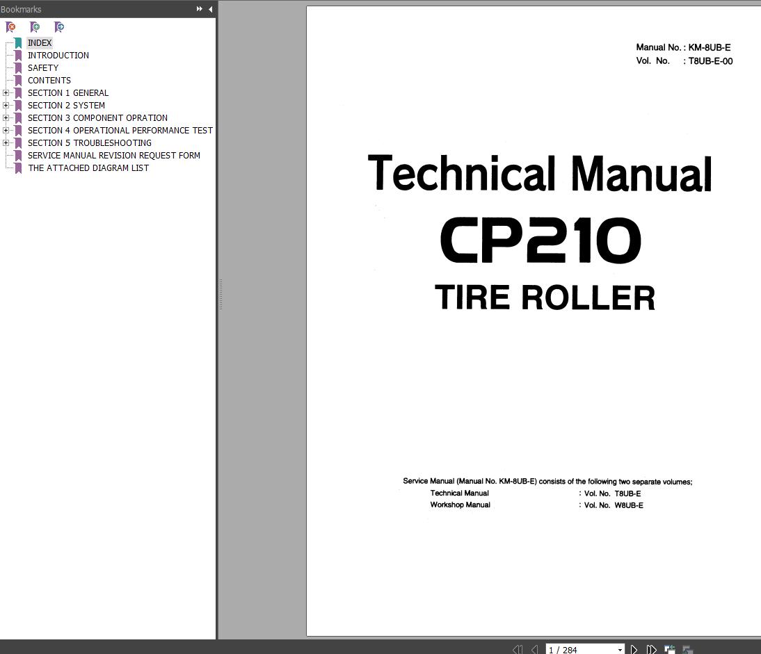 Dynapac CP205 CP210 Roller Workshop Manual | Auto Repair Manual Forum ...