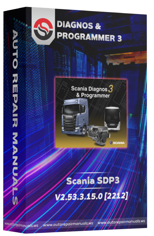 Scania SDP3 V2.53.3.15.0 [2212] Diagnos & Programmer 3 2023 Cover (2)