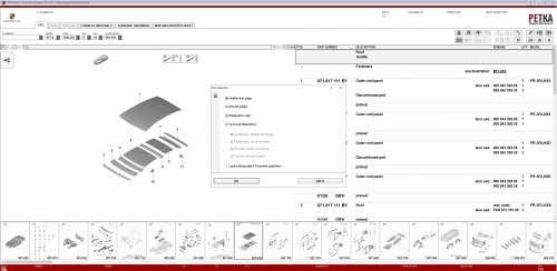Porsche PETKA 8.3 01.2023 Spare Parts Catalog 6
