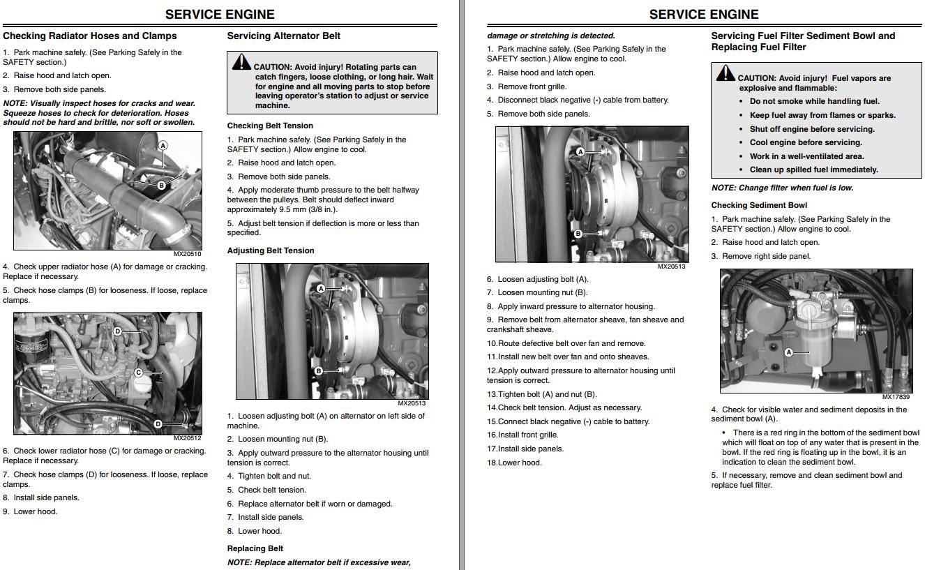 John Deere Compact Utility Tractor 790 Operator's Manual EN ES | Auto ...