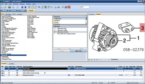 Mitchell UltraMate Estimating 02.2023 v7.1.242 Service Infomation & Parts Catalog DVD 4