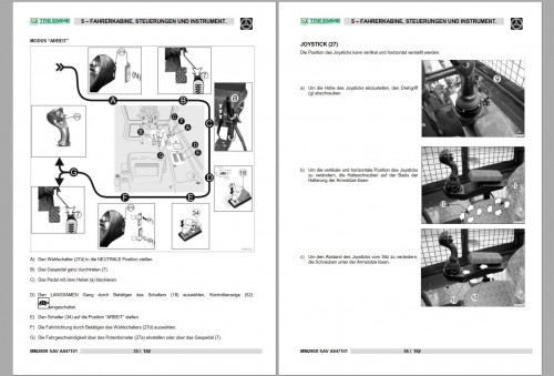 Merlo TREEMME MM280B Parts Maintenance Service Manual, Hydraulic Electrical Diagram DE 2