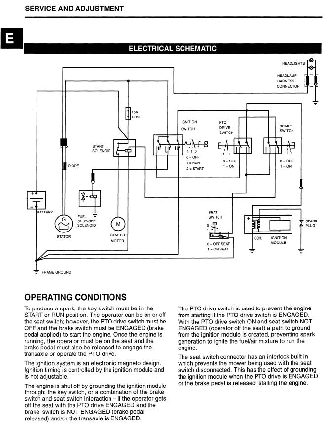 John Deere Europro Lawn Tractor 1338 GS to 1646 HS Operators Manual EN ...