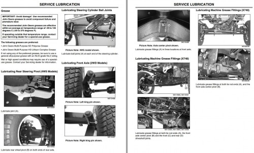 John Deere Tractors X740 X744 X748 X749 Ultimate Operator's Manual 1