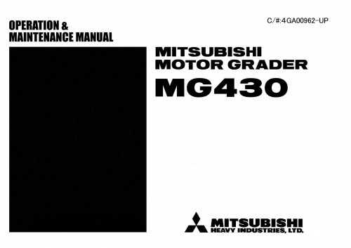 Mitsubishi-Motor-Grader-MG430-Operation-and-Maintenance-Manual-1.jpg