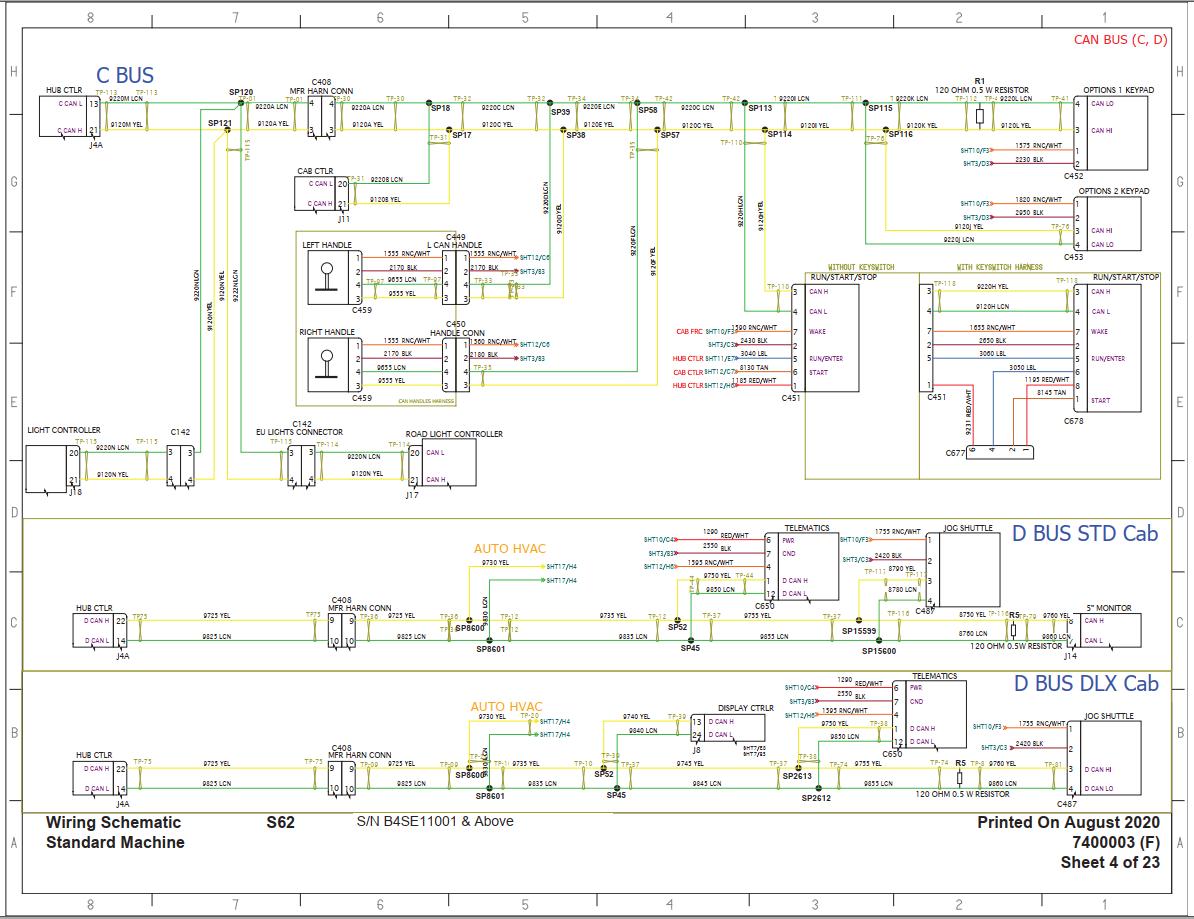 Bobcat Loader S62 Electrical and Hydraulic Schematic | Auto Repair ...