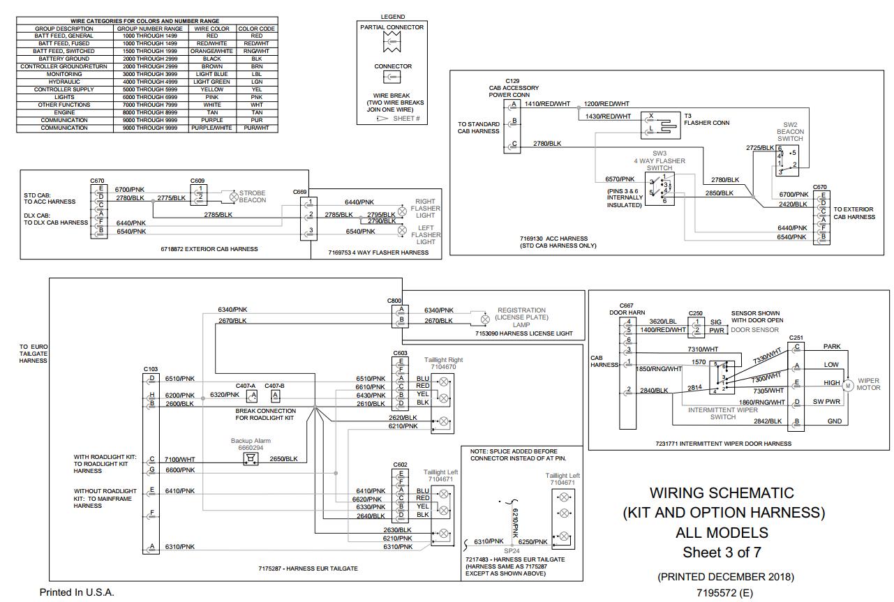 Bobcat Loader S750 Electrical and Hydraulic Schematic | Auto Repair ...