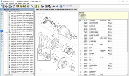 Scania Multi 2023 12.2022 Electronic Parts Catalog Workshop Manual 3