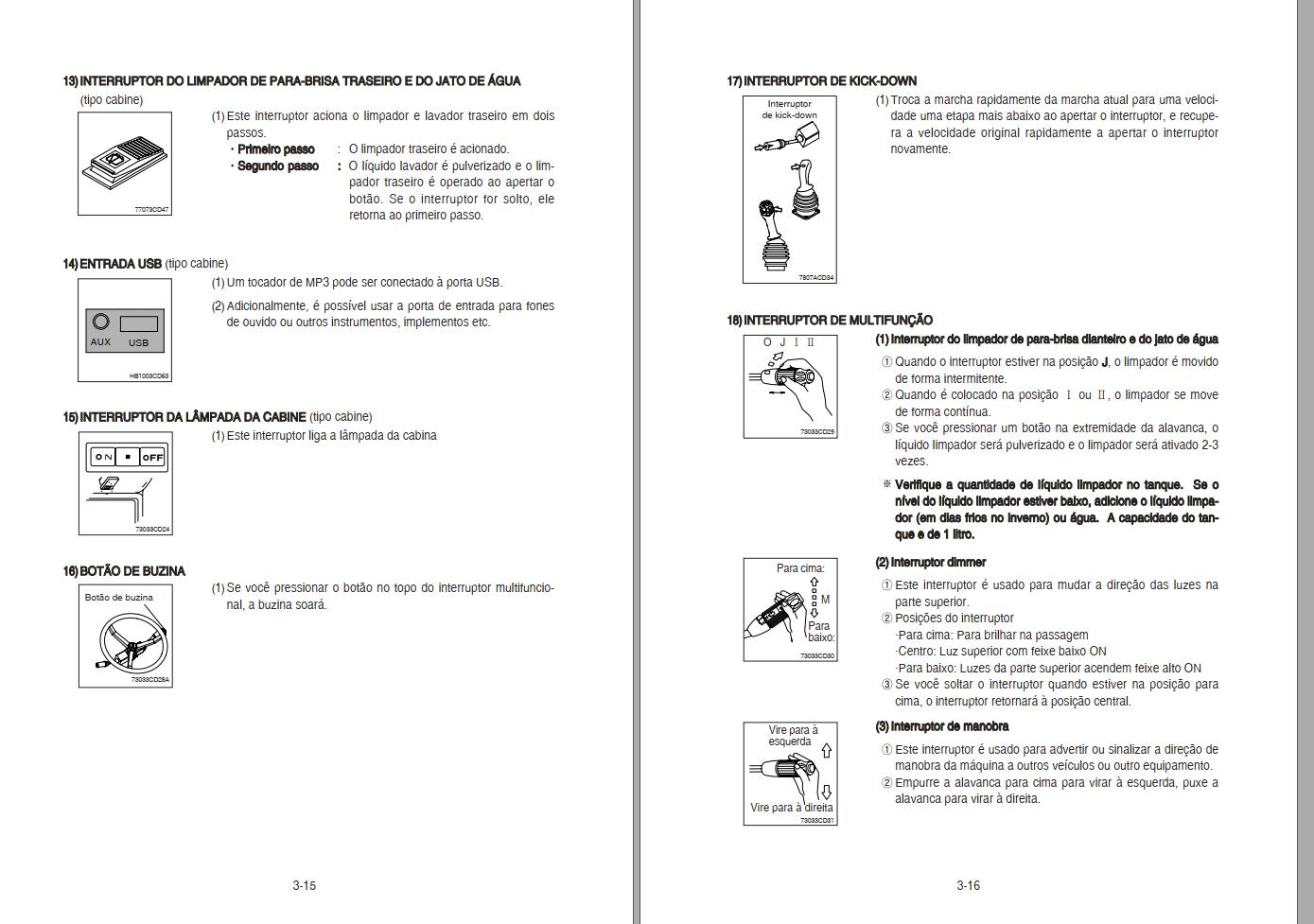 Hyundai Excavator HL740-7S Operator Manual PT | Auto Repair Manual ...