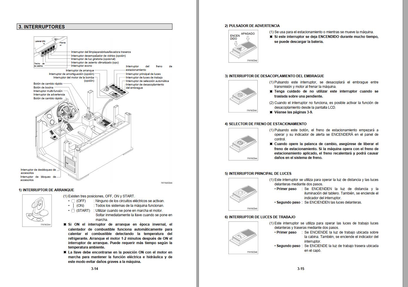 Hyundai Excavator HL757-7A Operator Manual ES | Auto Repair Manual ...