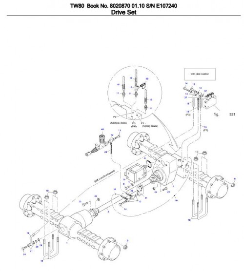 Takeuchi Wheel Loader TW80 Parts Manual 1