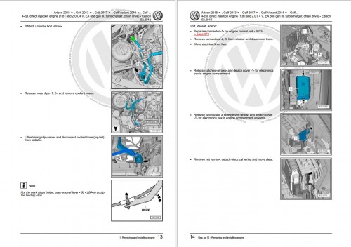 Volkswagen Sharan 2019 Workshop Manual, Wiring Diagram (1)