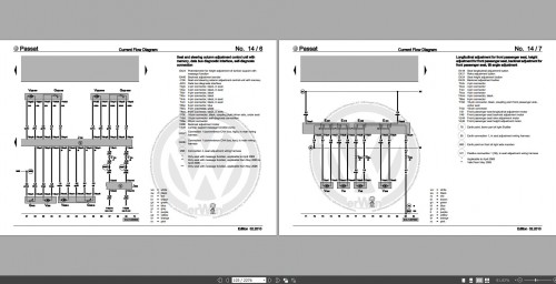 Volkswagen Passat 2005 2008 Wiring Diagrams Maintenance and Repair Manuals 2