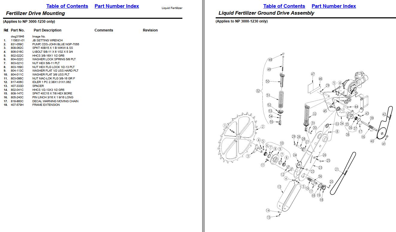 Great Plains Nutri Pro NP3000 NP3000A Parts Manual | Auto Repair Manual ...