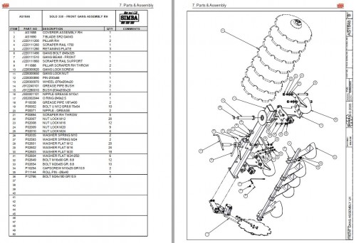 607 Great Plains Simba Solo Parts Assembly Manual 01 1