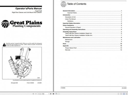 835_Great-Plains-Yield-Pro-Rigid-Unit-Mount-Row-Cleaner-Operator-Parts-Manual.jpg