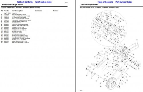 838 Great Plains Yield Pro YP3P425A to YP3P1025A Parts Manual 1