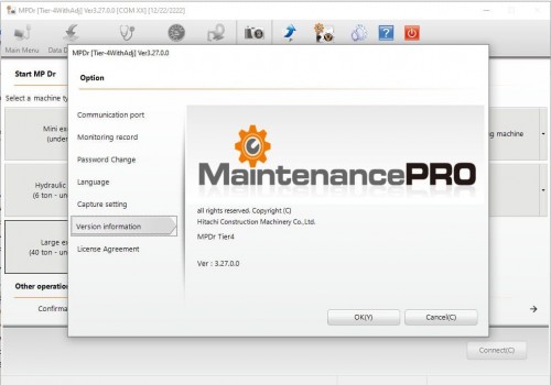 Hitachi MPDr Tier 4 With Adj Ver 3.27.0.0 05.2023 Remote Installation 1