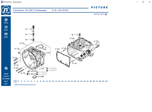 ZF Automotive EPC 05.2023 Part List 7