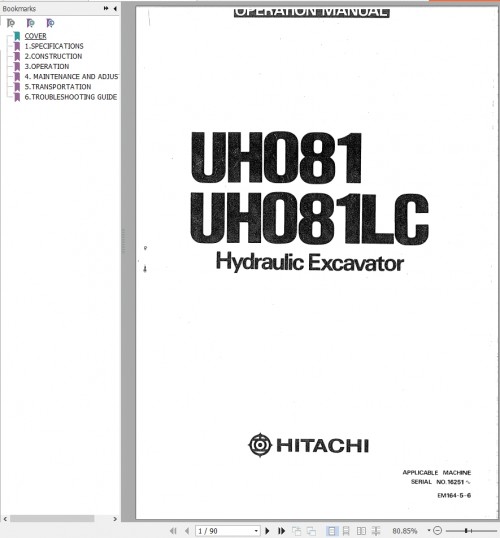 087_Hitachi-Hydraulic-Excavator-UH081LC-Operation-Manual-EM164-5-6.jpg