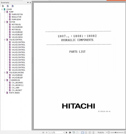 088_Hitachi-Hydraulic-Excavator-UH082-Hydraulic-Components-Parts-List-P1649-H-4-EN-JP.jpg