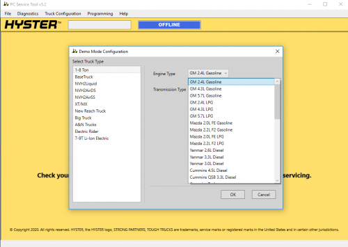 Hyster PC Service Tool v5.2 2023 Diagnostic Software 2