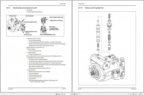 Mustang Telehandler ML28 Service Manual 918133B 1