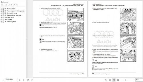 Audi A8 2003 2009 A8 Lim A8 lang Lim 4E 4E2 4E8 Workshop Manual 1