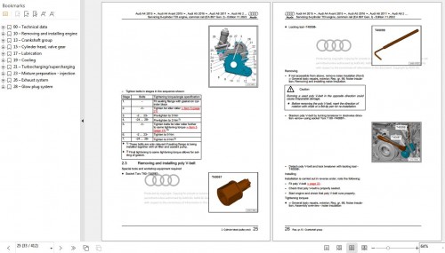 Audi Q7 2016 2023 4M 4MB 4MG Workshop Manual 1