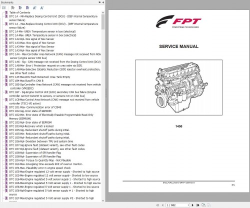FPT Engine 1450 Service Manual