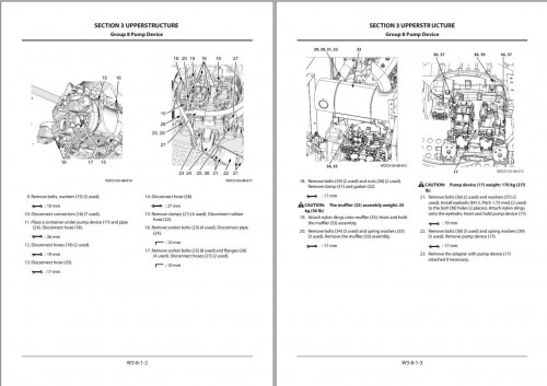 Hitachi Hydraulic Excavator ZX220LC GI Workshop Manual 1