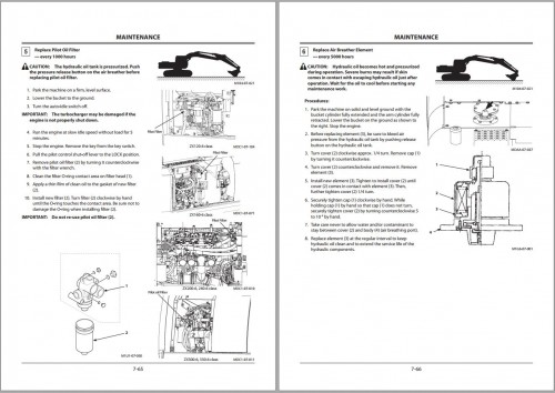 Hitachi Hydraulic Excavator ZX300LC 6 ZX300LCN 6 Operator's Manual ENMDC1 EN2 6 1