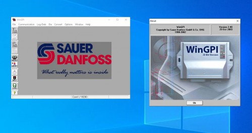 Sauer Danfoss WinGPI 2.4 10.2003 Programing Tool 1