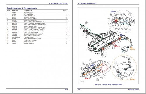 Landoll Icon Speed Blade 1242 1642 Service and Parts Manual F 923 1117 1