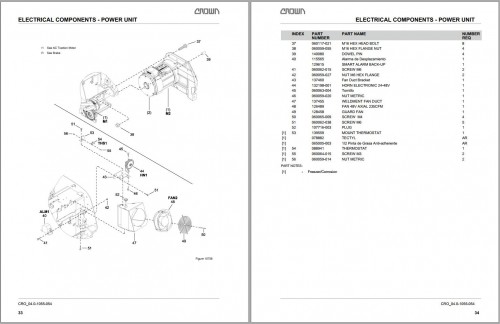 Crown Forklift RC5500C Parts Manual 20230729091804 1
