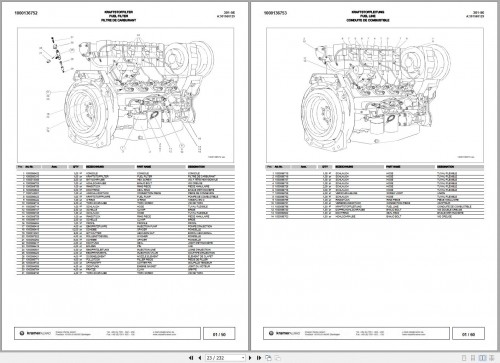 Kramer Allrad Wheel Loader 320 Spare Parts List (2)