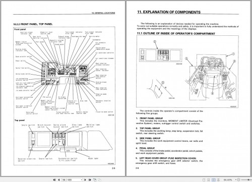 Komatsu Crane LW250 5 Operation and Maintenance Manual SEAM011402 1