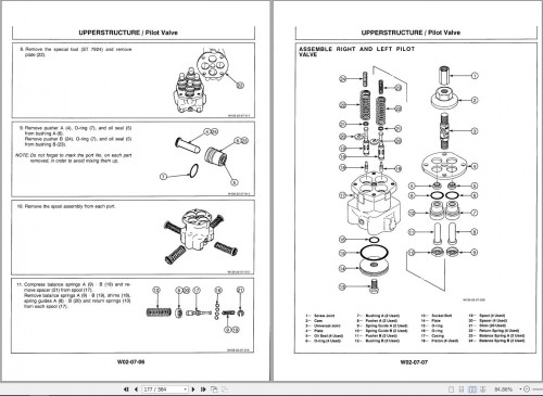 Hitachi Excavator EX300 3C Workshop Manual W140E 01 1