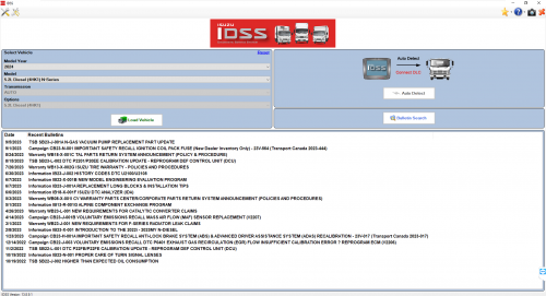 Isuzu IDSS USA 09.2023 Diagnostic Service System 2