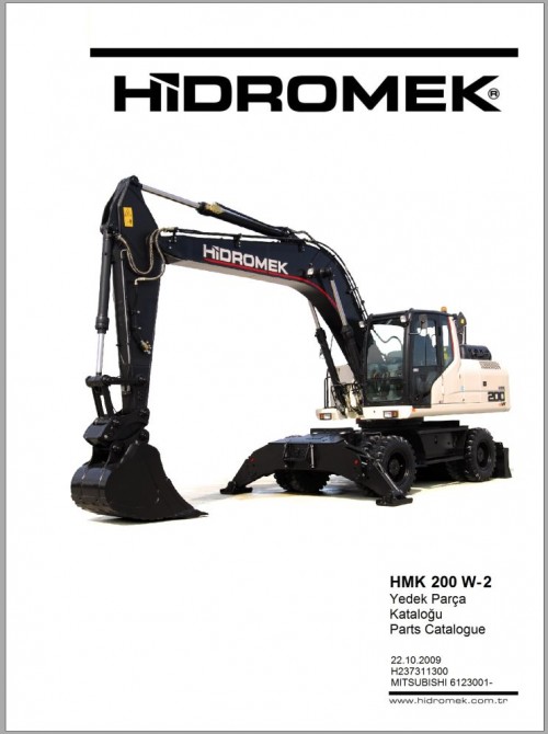 Hidromek Exacavator HMK Series Spare Parts Catalog 2.10 GB Collection PDF (1)