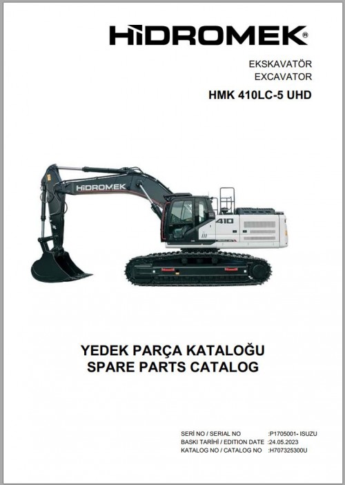 Hidromek Exacavator HMK Series Spare Parts Catalog 2.310GB Collection PDF (2)